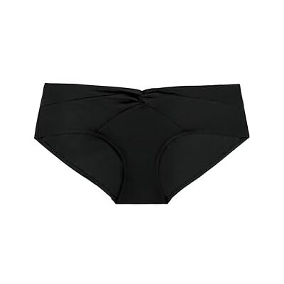 Dorina Fiji Bas de Bikini Hipster avec Détail Frontale Torsadé, Coupe Classique, Couverture Complète, Tissu Micro Doux, Noir - Publicité Dorina Fiji Bas de Bikini Hipster avec Détail Frontale Torsadé, Coupe Classique, Couverture Complète, Tissu Micro Doux, Noir - Publicité