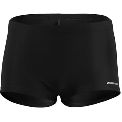 sesto senso Short de bikini taille haute pour femme Short de bain élastique et à séchage rapide pour femme Maillot de bain confortable pour la plage, la piscine et les vacances - Publicité sesto senso Short de bikini taille haute pour femme Short de bain élastique et à séchage rapide pour femme Maillot de bain confortable pour la plage, la piscine et les vacances - Publicité
