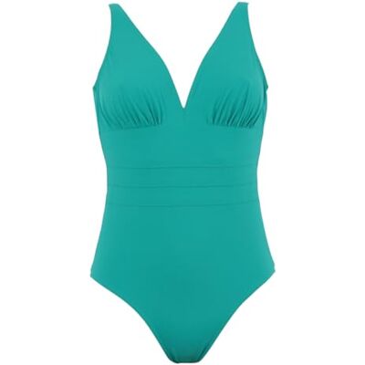 Janine Robin Maillot de Bain 1 pièce Gainant Addict 42 Vert Tropical Tropikal Green Marque Française Haute Qualité - Publicité Janine Robin Maillot de Bain 1 pièce Gainant Addict 42 Vert Tropical Tropikal Green Marque Française Haute Qualité - Publicité