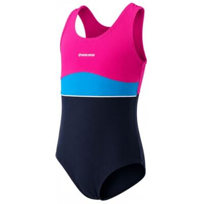 sesto senso Maillot de bain sportif pour fille, maillot de bain une pièce avec dos nageur, pour piscine, plage, vacances et cours de natation - Publicité sesto senso Maillot de bain sportif pour fille, maillot de bain une pièce avec dos nageur, pour piscine, plage, vacances et cours de natation - Publicité