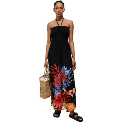 Desigual Swimwear Maillot de Bain-Cover up, Noir, M Femme - Publicité Desigual Swimwear Maillot de Bain-Cover up, Noir, M Femme - Publicité