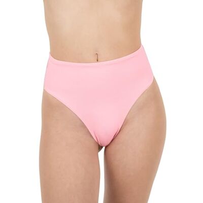 MYLILY Bikini Brésilien Femme Échancrure Haute & Coupe Bikini Brésilien Tendance & Coupe Brésilienne Piscine, Plage & Vacances d'Été Oeko-TEX, Extra Doux, Haut de Gamme Rosa, XL - Publicité MYLILY Bikini Brésilien Femme Échancrure Haute & Coupe Bikini Brésilien Tendance & Coupe Brésilienne Piscine, Plage & Vacances d'Été Oeko-TEX, Extra Doux, Haut de Gamme Rosa, XL - Publicité