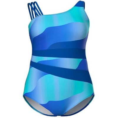 Ulla Popken Femme Maillot de Bain Bleu Roi 48 - Publicité Ulla Popken Femme Maillot de Bain Bleu Roi 48 - Publicité