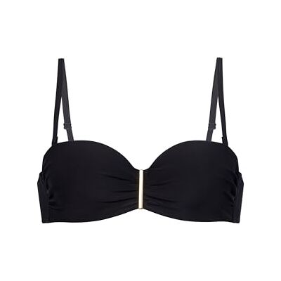 Dorina Haut de Maillot de Bain Bandeau Togo Mago à Armatures, Bretelles Amovibles Multi-Positions, Rembourrage Léger, Noir - Publicité Dorina Haut de Maillot de Bain Bandeau Togo Mago à Armatures, Bretelles Amovibles Multi-Positions, Rembourrage Léger, Noir - Publicité