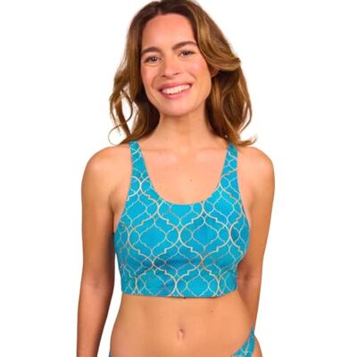 Kiniki Haut de Bikini Cropkini Transbronzant pour Femme Emerald - Publicité Kiniki Haut de Bikini Cropkini Transbronzant pour Femme Emerald - Publicité