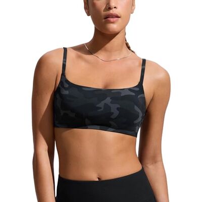CRZ YOGA D-DD Col Rond Hauts de Bikini Jungle-Camo-Gris 42 - Publicité CRZ YOGA D-DD Col Rond Hauts de Bikini Jungle-Camo-Gris 42 - Publicité