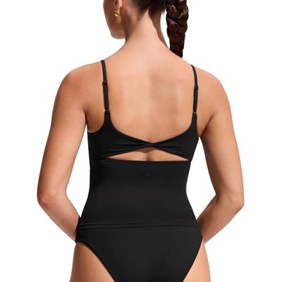 CRZ YOGA Twist Back Hauts de Tankini Noir 42 - Publicité CRZ YOGA Twist Back Hauts de Tankini Noir 42 - Publicité