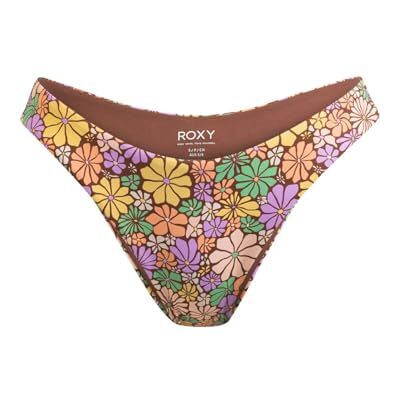 Roxy All About Sol High Leg Bikini Bottoms for Women Bas de Bikini High Leg Femme Marron - Publicité Roxy All About Sol High Leg Bikini Bottoms for Women Bas de Bikini High Leg Femme Marron - Publicité