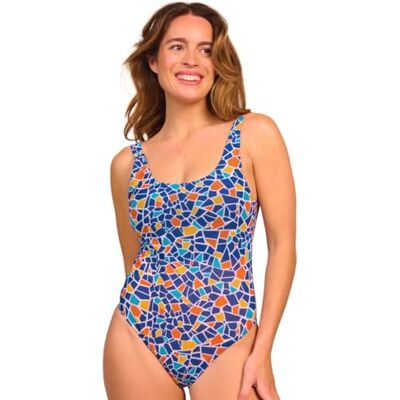 Kiniki Maillot de Bain à Col Scoop Transbronzant pour Femme (5ème Génération) - Publicité Kiniki Maillot de Bain à Col Scoop Transbronzant pour Femme (5ème Génération) - Publicité