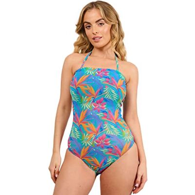 Kiniki Maillot de Bain Bandeau Transbronzant pour Femme Paradise Green - Publicité Kiniki Maillot de Bain Bandeau Transbronzant pour Femme Paradise Green - Publicité