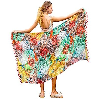 Mandala Life ART Paréo de Plage pour Femme Boho Chic Cache Maillot Sarong Tapisserie Empreinte d'animal - Publicité Mandala Life ART Paréo de Plage pour Femme Boho Chic Cache Maillot Sarong Tapisserie Empreinte d'animal - Publicité