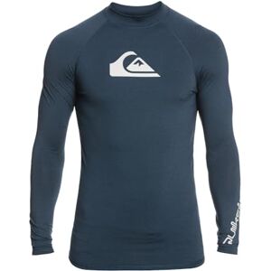 Quiksilver Mens All Time Ls L/SL Surf Tee Navy Blazer Heather X-Small - Publicité Quiksilver Mens All Time Ls L/SL Surf Tee Navy Blazer Heather X-Small - Publicité