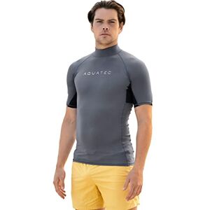 AQUATEC Rashguards pour Hommes Manches Courtes ou Longues (Manches Courtes, XL)… - Publicité AQUATEC Rashguards pour Hommes Manches Courtes ou Longues (Manches Courtes, XL)… - Publicité