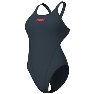 ARENA Solid Tech Team Maillot de Bain Une Pièce pour Femmes, Maillot Bain à Séchage Rapide, Tenue Plage Sportive en Tissu MaxLife Eco avec Résistance Maximale au Chlore et Protection UV UPF 50+ - Publicité ARENA Solid Tech Team Maillot de Bain Une Pièce pour Femmes, Maillot Bain à Séchage Rapide, Tenue Plage Sportive en Tissu MaxLife Eco avec Résistance Maximale au Chlore et Protection UV UPF 50+ - Publicité