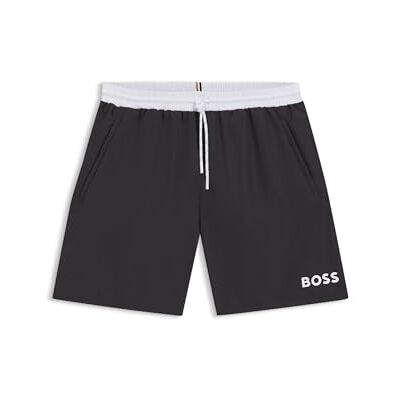 BOSS Hommes Starfish Short de Bain à Logo Contrastant et liseré - Publicité BOSS Hommes Starfish Short de Bain à Logo Contrastant et liseré - Publicité