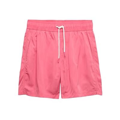 Marks & Spencer Short de Bain Homme Uni Séchage Rapide, Coupe Standard, Taille à Cordon, avec Poches - Publicité Marks & Spencer Short de Bain Homme Uni Séchage Rapide, Coupe Standard, Taille à Cordon, avec Poches - Publicité