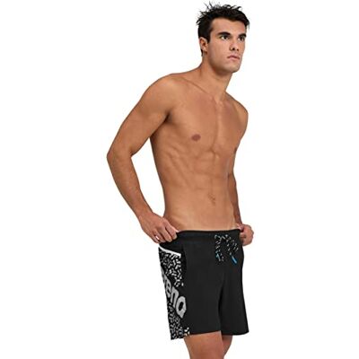 ARENA Boxer de Plage Pro_File Logo pour Hommes - Publicité ARENA Boxer de Plage Pro_File Logo pour Hommes - Publicité