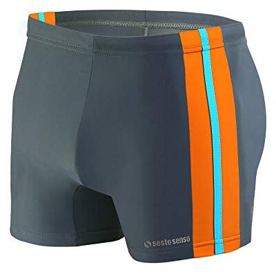 sesto senso Maillot de Bain Homme Boxer Trunks Shorts Pantalon Slips Natation de Sport - Publicité sesto senso Maillot de Bain Homme Boxer Trunks Shorts Pantalon Slips Natation de Sport - Publicité