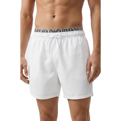 Emporio Armani Boxer Maillot de Bain, Blanc, XXL Homme - Publicité Emporio Armani Boxer Maillot de Bain, Blanc, XXL Homme - Publicité