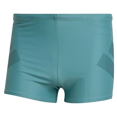 Adidas Homme BIG Bars Swim Boxers, preloved Teal, 38 - Publicité Adidas Homme BIG Bars Swim Boxers, preloved Teal, 38 - Publicité