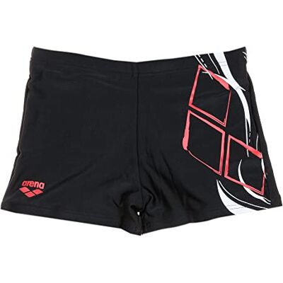 arena Boxer de Bain Noir Garçon Swim Short Logo Noir 10-11A - Publicité arena Boxer de Bain Noir Garçon Swim Short Logo Noir 10-11A - Publicité