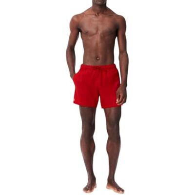 Lacoste Maillot de Bain Homme , Red/Green, XL - Publicité Lacoste Maillot de Bain Homme , Red/Green, XL - Publicité