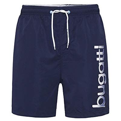 Bugatti® Short de bain pour homme Bleu marine/turquoise/noir Bleu S - Publicité Bugatti® Short de bain pour homme Bleu marine/turquoise/noir Bleu S - Publicité