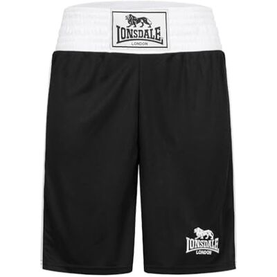 Lonsdale Amateur Trunk Short de Boxe Short de Boxe Homme - Publicité Lonsdale Amateur Trunk Short de Boxe Short de Boxe Homme - Publicité