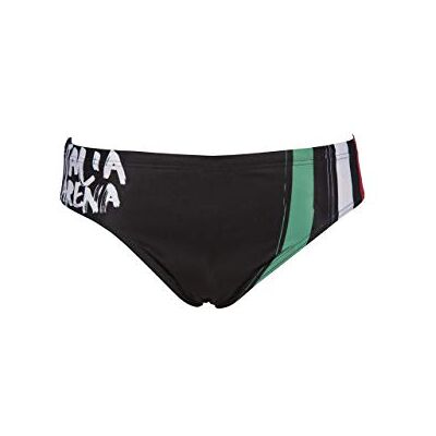 arena M Country Flags Brief Slip de Natation, Homme, Multicolore (Italie Flag), 85 - Publicité arena M Country Flags Brief Slip de Natation, Homme, Multicolore (Italie Flag), 85 - Publicité