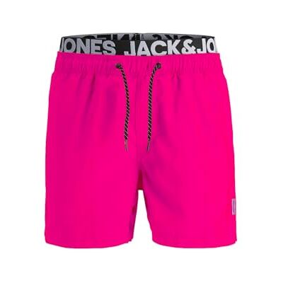 Jack & Jones Jjiaruba Jjswimshorts AKM DB WB Solid Maillot Homme - Publicité Jack & Jones Jjiaruba Jjswimshorts AKM DB WB Solid Maillot Homme - Publicité