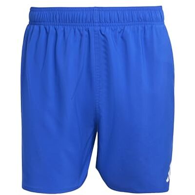 Adidas Herren Swim Shorts 5 inch, Semi Lucid Blue/White, XXL - Publicité Adidas Herren Swim Shorts 5 inch, Semi Lucid Blue/White, XXL - Publicité