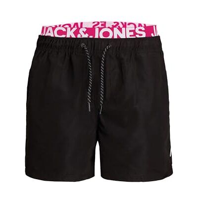 Jack & Jones Jjiaruba Jjswimshorts AKM DB WB Solid Maillot Homme - Publicité Jack & Jones Jjiaruba Jjswimshorts AKM DB WB Solid Maillot Homme - Publicité