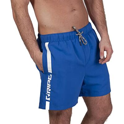 RIPT Performance RIPT Short de Bain Homme Séchage Rapide – Boardshort avec Doublure Mesh, Protection UV50, Short Plage Natation Surf Vacances Été (Blanc/Bleu Royal, XXL) - Publicité RIPT Performance RIPT Short de Bain Homme Séchage Rapide – Boardshort avec Doublure Mesh, Protection UV50, Short Plage Natation Surf Vacances Été (Blanc/Bleu Royal, XXL) - Publicité