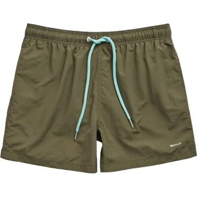 GANT Short de Bain Maillot, Juniper Green, M Homme - Publicité GANT Short de Bain Maillot, Juniper Green, M Homme - Publicité