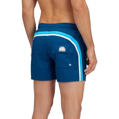 Sundek Short de bain taille élastique pour homme Longueur 35,6 cm Entrejambe 12,7 cm - Publicité Sundek Short de bain taille élastique pour homme Longueur 35,6 cm Entrejambe 12,7 cm - Publicité