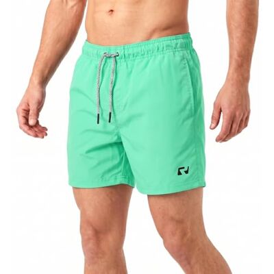 RIPT Performance RIPT Short de Bain Homme Séchage Rapide – Boardshort avec Doublure Mesh, Protection UV50, Short Plage Natation Surf Vacances Été (Aqua, L) - Publicité RIPT Performance RIPT Short de Bain Homme Séchage Rapide – Boardshort avec Doublure Mesh, Protection UV50, Short Plage Natation Surf Vacances Été (Aqua, L) - Publicité