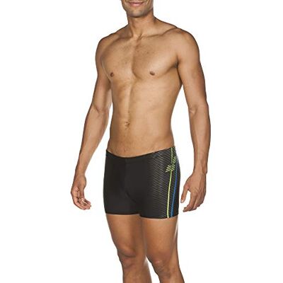 ARENA M Roy Short Maillot de Bain Homme Noir-Vert FR : S (Taille Fabricant : 80) - Publicité ARENA M Roy Short Maillot de Bain Homme Noir-Vert FR : S (Taille Fabricant : 80) - Publicité