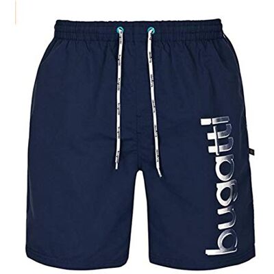 bugatti® Short de Bain pour Homme Bleu Marine/Turquoise/Noir Bleu M - Publicité bugatti® Short de Bain pour Homme Bleu Marine/Turquoise/Noir Bleu M - Publicité