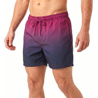 RIPT Performance RIPT Short de Bain Homme Séchage Rapide – Boardshort avec Doublure Mesh, Protection UV50, Short Plage Natation Surf Vacances Été (Rose Dip Dye, S) - Publicité RIPT Performance RIPT Short de Bain Homme Séchage Rapide – Boardshort avec Doublure Mesh, Protection UV50, Short Plage Natation Surf Vacances Été (Rose Dip Dye, S) - Publicité