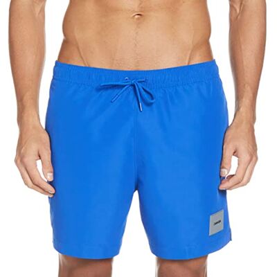 Calvin Klein Short De Bain Homme Medium Drawstring Long - Publicité Calvin Klein Short De Bain Homme Medium Drawstring Long - Publicité