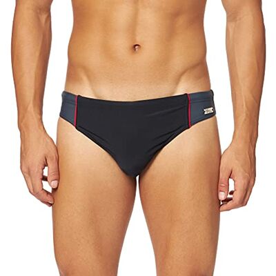 Haute pression 416, Slip Homme, Noir (Noir/Gris/Rouge), Small (Taille Fabricant: 38) - Publicité Haute pression 416, Slip Homme, Noir (Noir/Gris/Rouge), Small (Taille Fabricant: 38) - Publicité