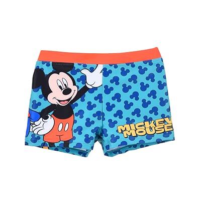 Disney Mickey Mouse, Boxer Maillot De Bain, Garçon (Rouge,6 Ans) - Publicité Disney Mickey Mouse, Boxer Maillot De Bain, Garçon (Rouge,6 Ans) - Publicité