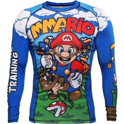Hardcore Training Rashguard Homme Chemise de Compression MMA BJJ Fitness Arts Martiaux Grappling Boxe Workout No Gi (FR/ES, Alpha/Lettres, XS, Taille Normale, Taille Normale, Blue Green) - Publicité Hardcore Training Rashguard Homme Chemise de Compression MMA BJJ Fitness Arts Martiaux Grappling Boxe Workout No Gi (FR/ES, Alpha/Lettres, XS, Taille Normale, Taille Normale, Blue Green) - Publicité