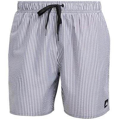 Adidas Homme Stripey Classics Swim Shorts Short Length, Legend Ink/White, S - Publicité Adidas Homme Stripey Classics Swim Shorts Short Length, Legend Ink/White, S - Publicité