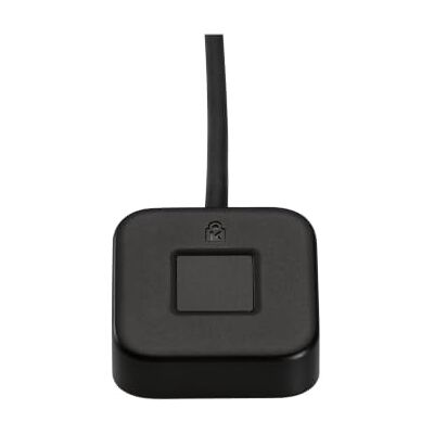 Kensington , Clé USB biométrique, Empreintes digitales, USB-A/USB-C Clé USB biométrique VeriMark Desktop, lecteur empreintes digitales certifié FIDO2, compatible USB-A/USB-C, câble 1,2m inclus. Publicité Kensington , Clé USB biométrique, Empreintes digitales, USB-A/USB-C Clé USB biométrique VeriMark Desktop, lecteur empreintes digitales certifié FIDO2, compatible USB-A/USB-C, câble 1,2m inclus. Publicité
