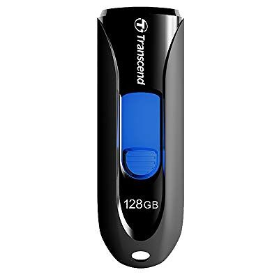 Transcend - JetFlash 790 - 128GB - Noir - USB Stick - Publicité Transcend - JetFlash 790 - 128GB - Noir - USB Stick - Publicité
