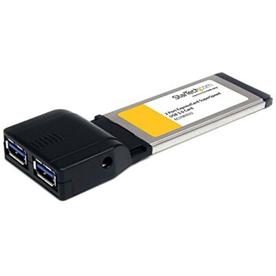 StarTech Carte ExpressCard vers 2 Ports USB 3.0 5Gbps, UASP (ECUSB3S22) - Publicité StarTech Carte ExpressCard vers 2 Ports USB 3.0 5Gbps, UASP (ECUSB3S22) - Publicité