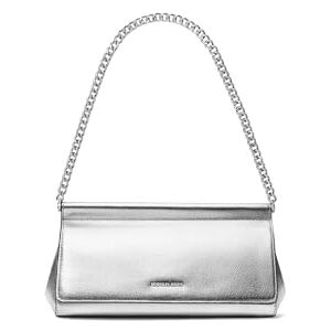 Michael Kors Carmine Medium Clutch, Hand Bag Women, Argent, Taille Unique - Publicité Michael Kors Carmine Medium Clutch, Hand Bag Women, Argent, Taille Unique - Publicité
