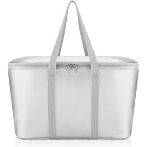 reisenthel coolerbag Sac isotherme en tissu polyester de qualité supérieure Idéal pour le pique-nique, le shopping et les déplacements, Silver Crackle, Taille unique pour tous, Décontracté - Publicité reisenthel coolerbag Sac isotherme en tissu polyester de qualité supérieure Idéal pour le pique-nique, le shopping et les déplacements, Silver Crackle, Taille unique pour tous, Décontracté - Publicité