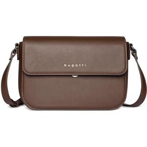 bugatti Almata sac à épaule femme M, sac bandoulière, sac à main en cuir synthétique, marron - Publicité bugatti Almata sac à épaule femme M, sac bandoulière, sac à main en cuir synthétique, marron - Publicité